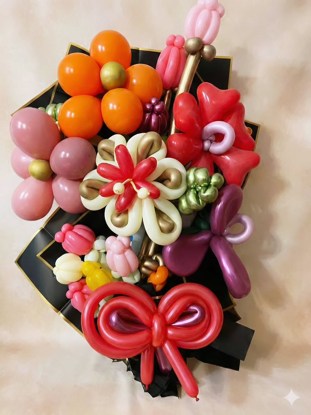 Colorful Gift Balloon Bouquet